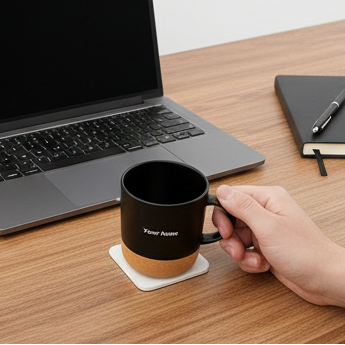 Heritage Obsidian & Cork Gift Suite Personalized Luxury Executive Set By Craft Vega