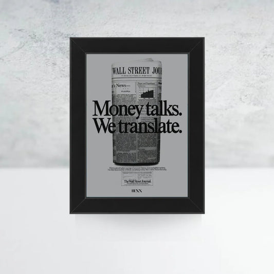 MONEY TALK WE TRANSLATE BY CRAFT VEGA