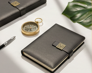 Personalized Luxury Executive Set with Digital Clock By Craft Vega