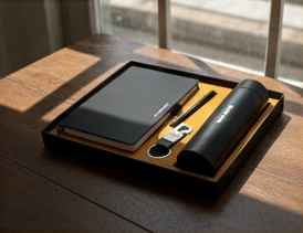 Monolith Artisan Trio Personalized Matte Black Executive Gift Set By Craft Vega