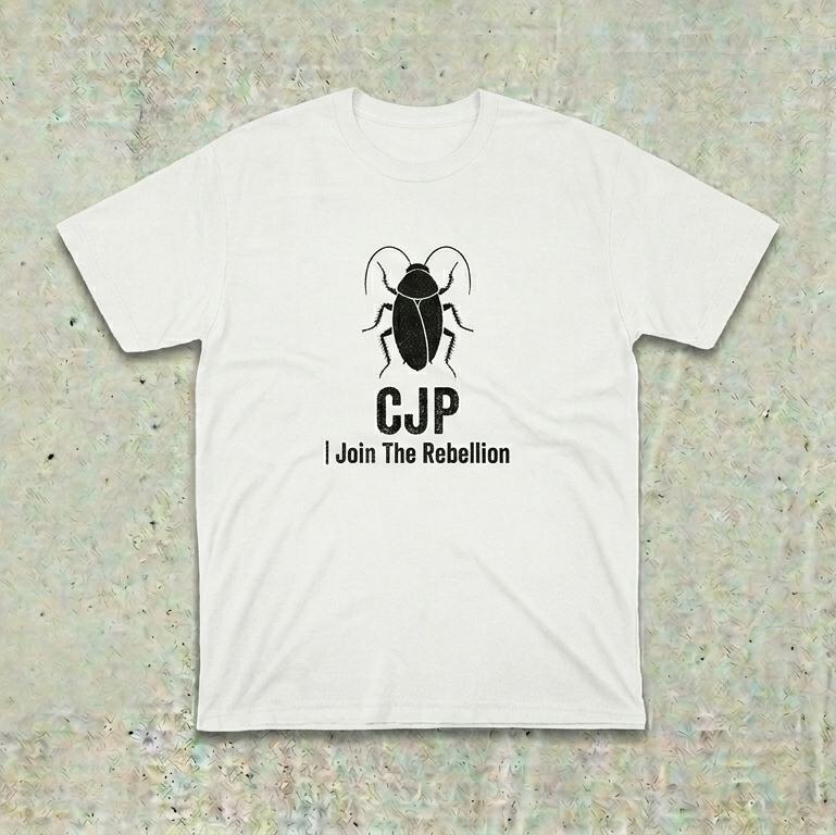 CJP Crew Neck Rebellion Official T-Shirt Original