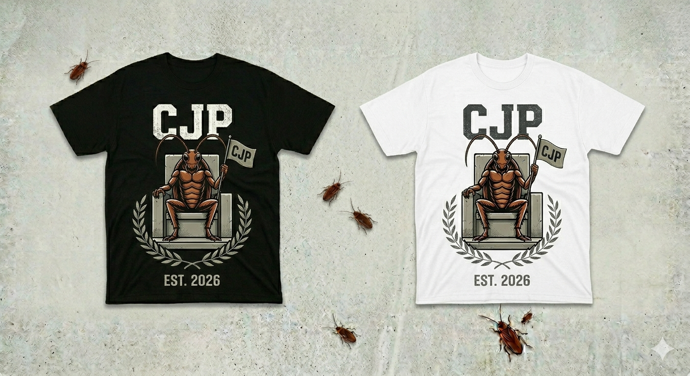 CJP Crew Neck Official T-Shirt Original