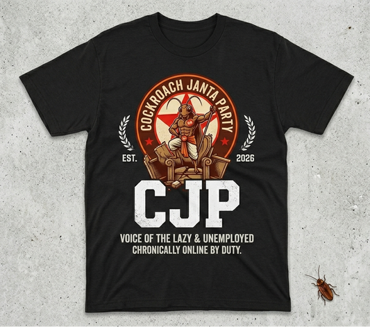 Cockroach Janta Party Official Oversized T-Shirt