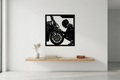 Face to Face Motorcycle Wooden Wall Art Biker Home Decor By Craft Vega