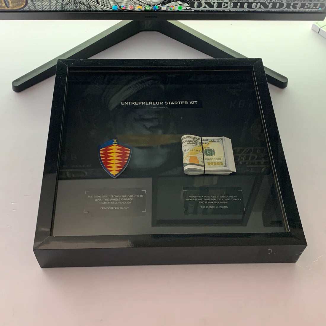 Koenigsegg Car Motivation Frame by Craft Vega
