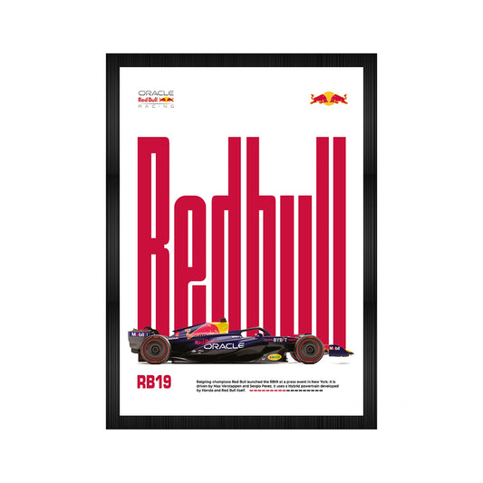 Raacing Car A4 Framed Poster By Craft Vega