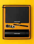 Monolith Artisan Trio Personalized Matte Black Executive Gift Set By Craft Vega